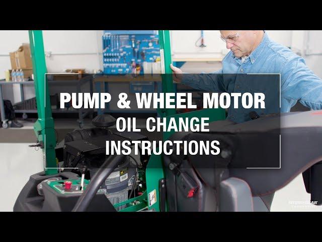 Hydro-Gear Pump & Wheel Motor Oil Change Instructions