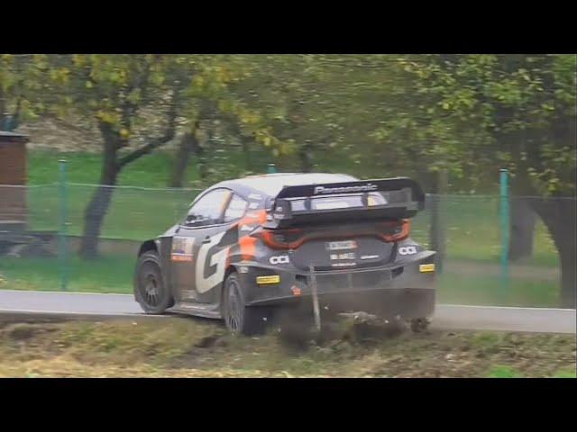 WRC Central European Rally 2024/Friday Highlights/Action