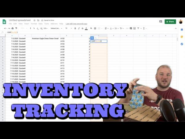 How to track Inventory & Cost of Goods Sold. Ebay, Amazon, Poshmark