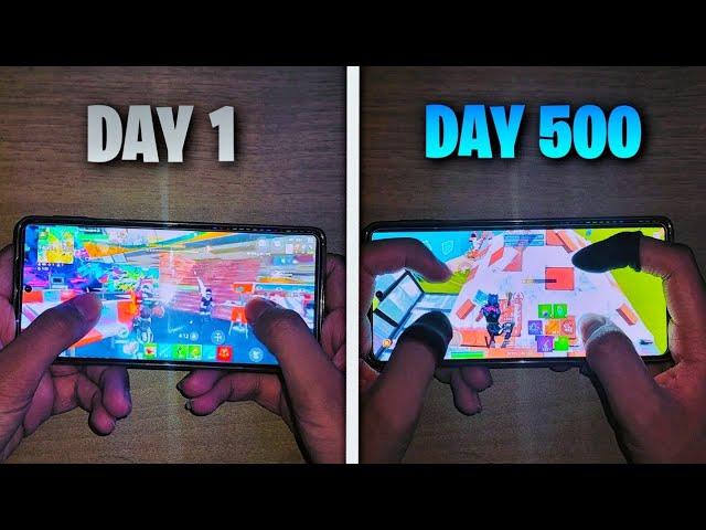 My 500 Days Fortnite Mobile Progression...