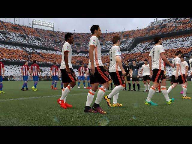 FIFA 17 | Valencia CF vs Atlético Madrid  - Full Gameplay (PS4/Xbox One)