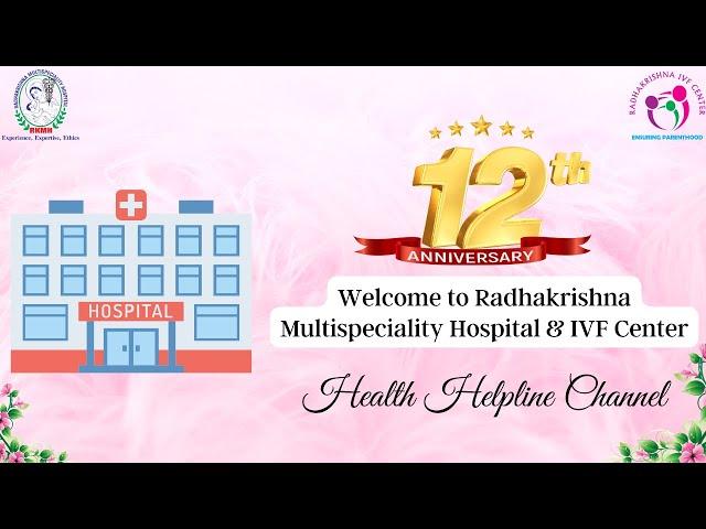 Celebrating 12 Years of Success in IVF | Dr. Vidya V Bhat - Radhakrishna Multispecialty Hospital