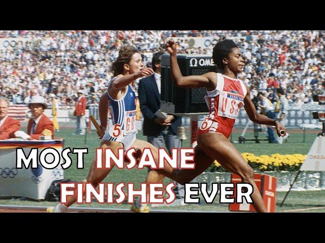 Top 11 Running Finishes in Track | Best Sprint Finishes Ever