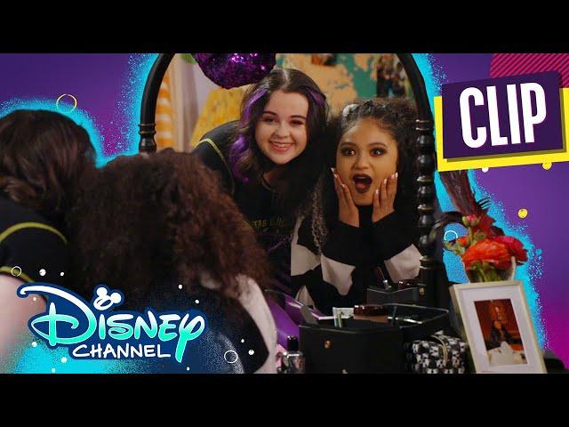 Pretty Freekin Scary | Frankie & Nyx Have a Sleepover | NEW Series | @disneychannel