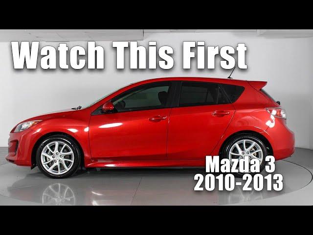 Everything You NEED to Know About the Mazda 3 BL from 2010-2013