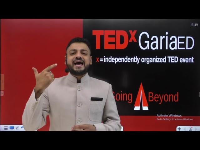 Climate Change Awareness in Schools | Niranjan Dev Bharadwaj | TEDxGariaED