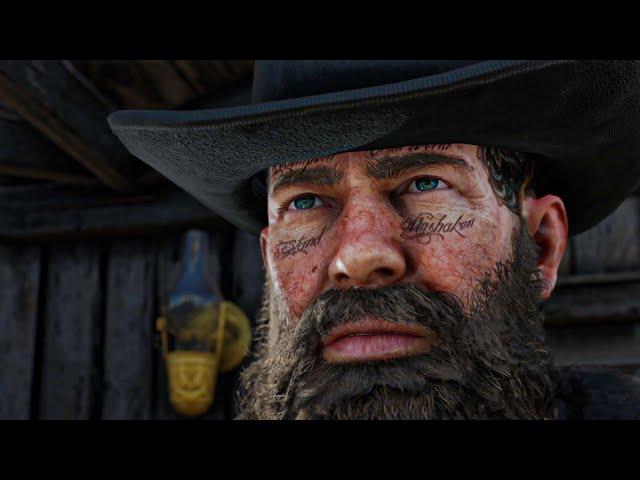 Arthur switched to Equalizer mode in this scene | Red Dead Redemption 2