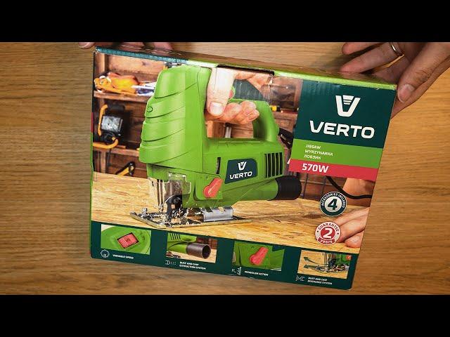 VERTO 52G055 570 W JIGSAW UNBOXING