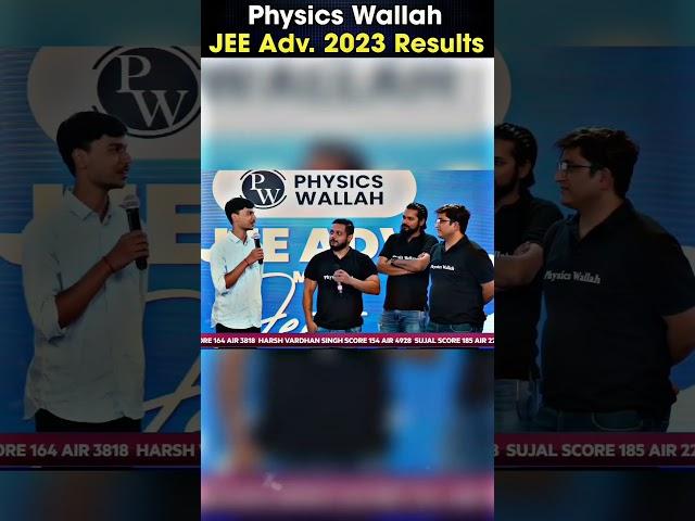 JEE Preparation Journey Kaafi Simple thi  #PWShorts #JEEAdvanced2023 #JEEWallah