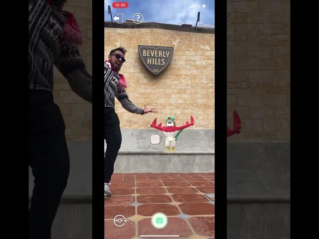 Worlds First Hawlucha immigrant  #hawlucha #beverlyhills #immigrant #pokemongo #pokemongoregional