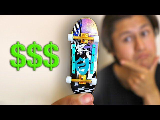 THE MOST EXPENSIVE FINGERBOARD!