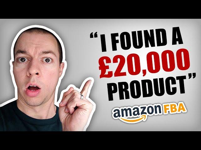 How I Found a £20,000 Month Product In 10 Minutes! (NEW Amazon FBA Product Research Technique)