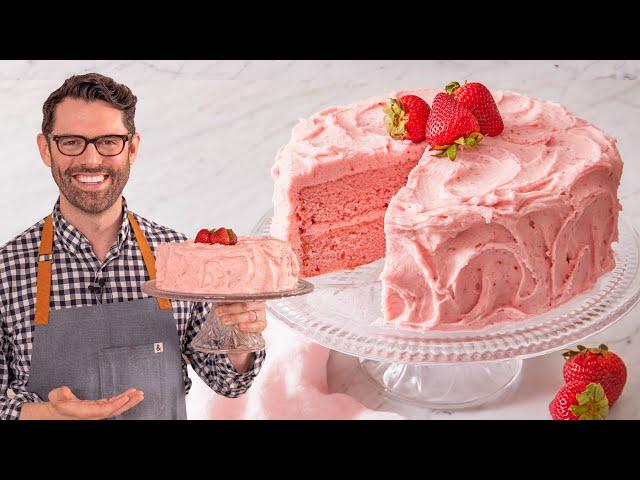 Easy Strawberry Cake Recipe