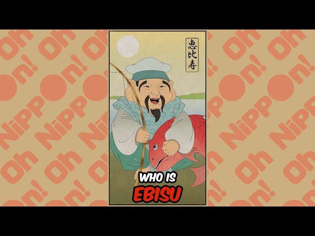 Ebisu the Japanese God of Luck & Fishermen | Draw & Learn about Japan #japan