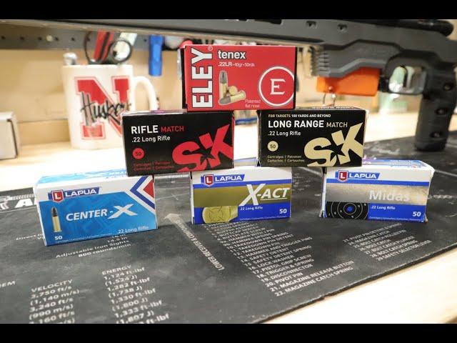 Vudoo 22LR V22 Ammo Shootout!