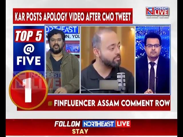 Influencer Abhishek Kar Posts Apology Video After Assam CMO Tweet