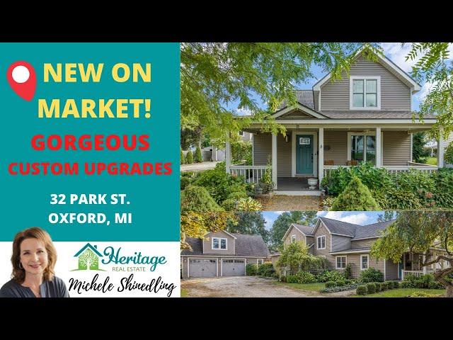 32 Park Street, Oxford, Michigan Home For By Sale Heritage Real Estate