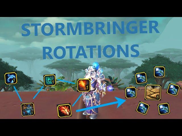 Stormbringer Ele Shaman Rotation Guide!