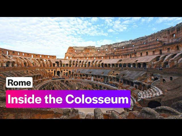 Inside the Colosseum - Rome's Most Iconic Landmark