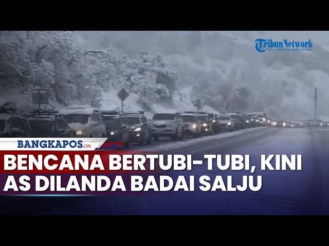 Bencana Bertubi-tubi, Kini AS Dilanda Badai Salju di Selatan Amerika