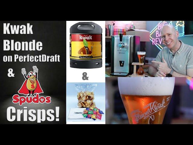 Kwak Blonde on PerfectDraft and Spudos Crisps Reviewed!