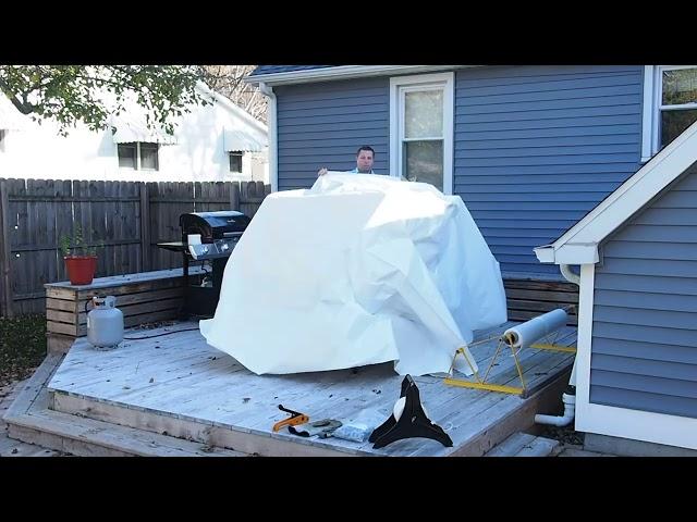 Shrink Wrapping Outside Patio Furniture - Dr Shrink