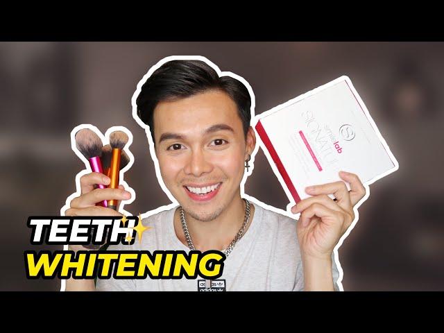 HOW I WHITEN MY TEETH (Smilelab) + SUMMER MAKEUP ROUTINE | Jazper Angelo