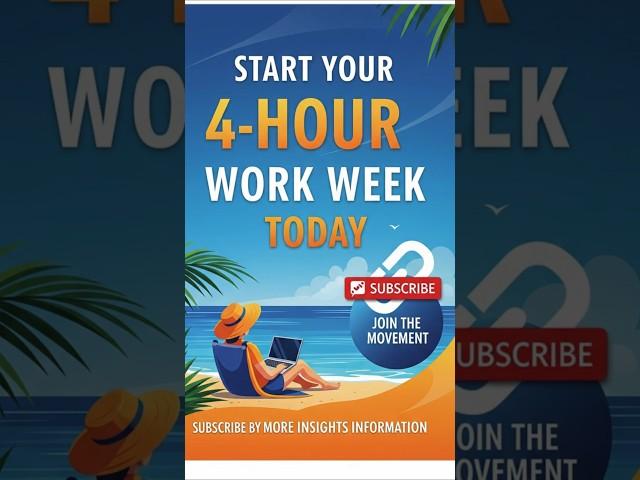 Escape the 9 to 5 with The 4-Hour Work Week #audiobooksummary    #investing #booksummary