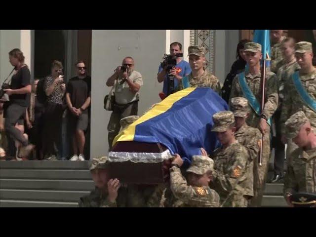 Ukraine mourns ace fighter pilot 'Juice' killed in collision