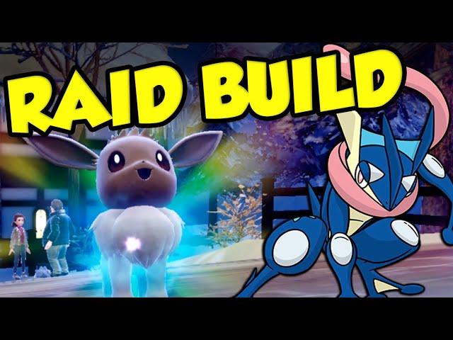 BUILDING POKEMON FOR THE 7 STAR GRENINJA RAID!