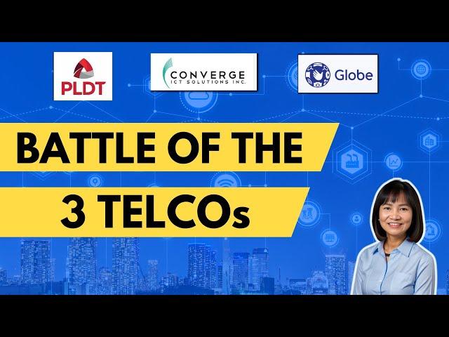 Battle of the TELCOs : Globe vs. PLDT vs. Converge