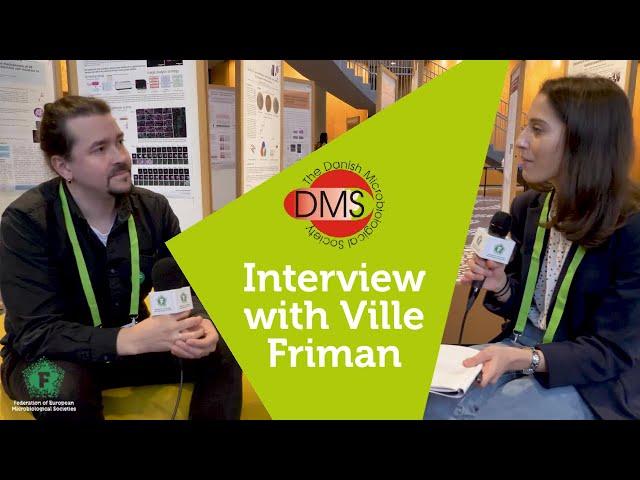 Ville Friman on Phage therapy (DMS Congress 2021)