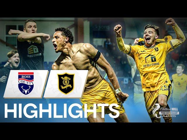 Ross County 2-4 Livingston | Livingston Return To Premiership! | William Hill Premiership Play-Offs
