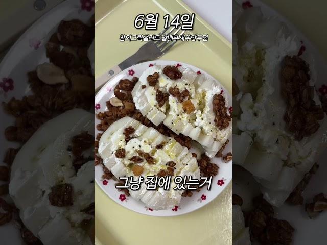 자취생 6월 식비 기록 14일차 : 에어컨 언제 개시하지..