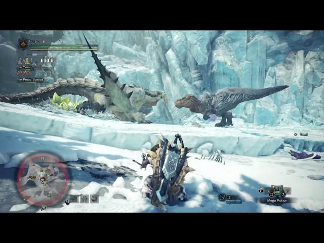 Monster Hunter World: Iceborne - Turf War: Fulgur Anjanath Vs Barioth