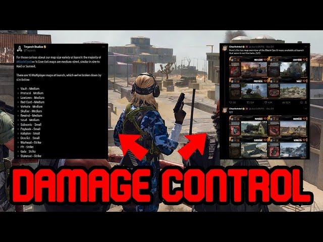 Treyarch in DAMAGE CONTROL Over  BO6 Maps