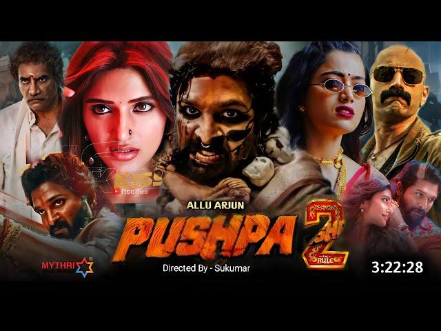 Pushpa 2 Full Movie Hindi Dubbed South 2024 Update | Allu Arjun New Movie | Rashmika | Box Office