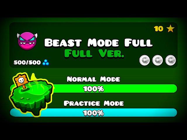 BEAST MODE FULL FULL VERSION! BY: BRITISHRAILWAYS (Full HD) || Geometry Dash 2.113