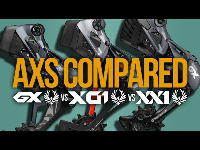 SRAM AXS Compared Simply | GX vs X01 vs XX1