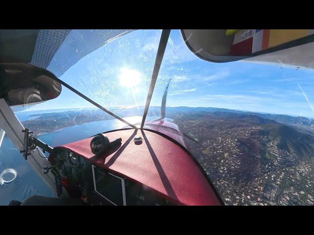 Vol ULM - Navigation de Fayence au golf de Saint-Tropez ️