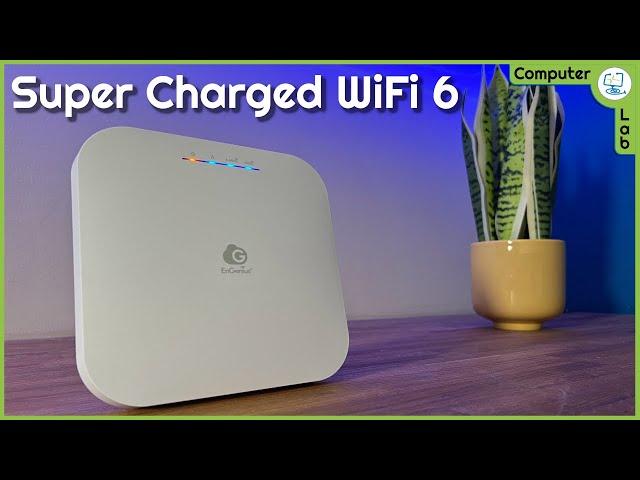 WiFi 6 Access Point - Engenius ECW220S Unboxing and Review super fast WifI network.