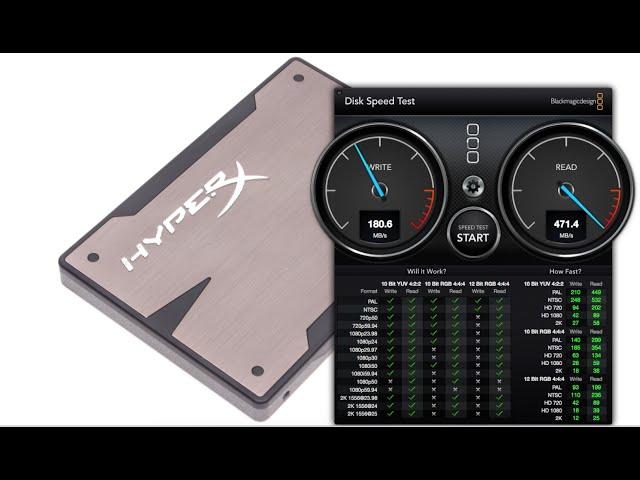 Kingston SSD speed test