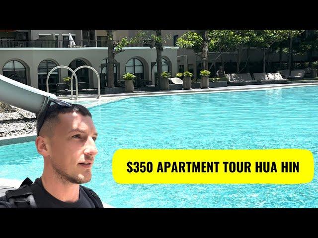 THAILAND CONDO TOUR (Hua Hin)  $300 Vs $400 PER MONTH