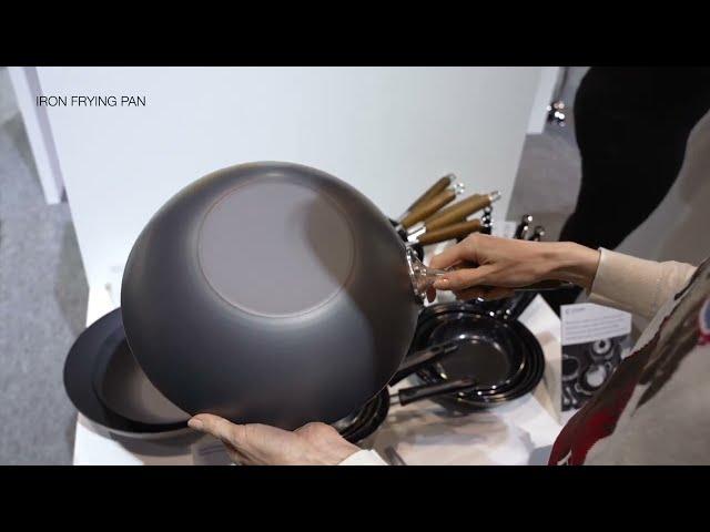 Japanese Rust-Proof Iron Frying Pan by Pearl Life