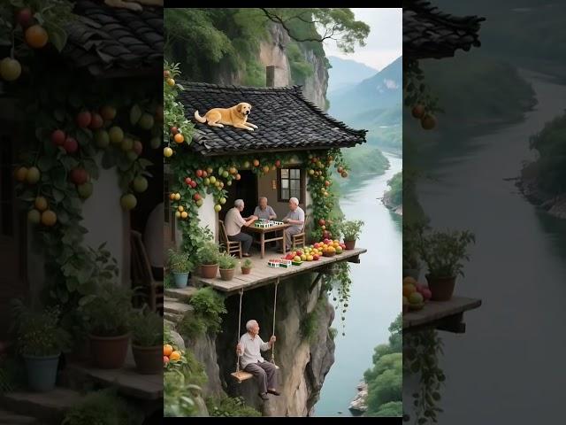 #Nostalgic Memory #Mountain Scenery #Rural Atmosphere #Popular