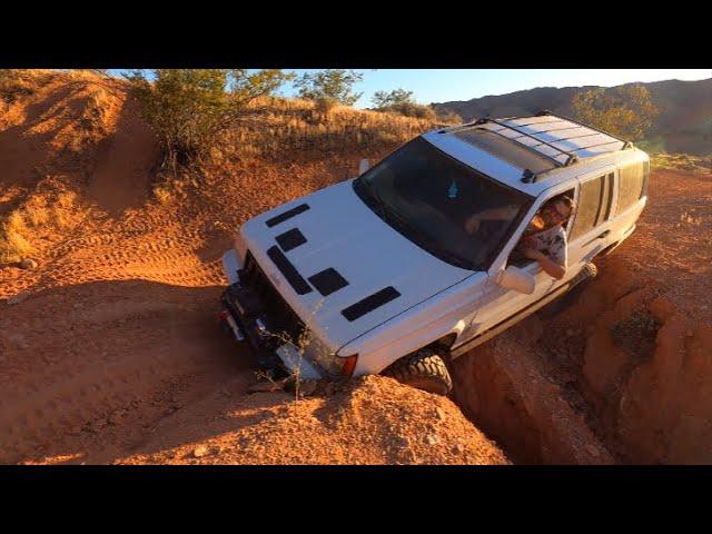 This Didn't Go as Planned! Rocks, Springs, and Recoveries! WJ ZJ Grand Cherokees on Hidden Canyon!