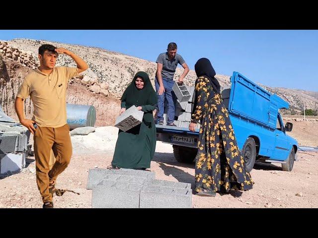 Afsaneh's Dream Home: Rasoul's Help in Getting Building Materials for Her Home