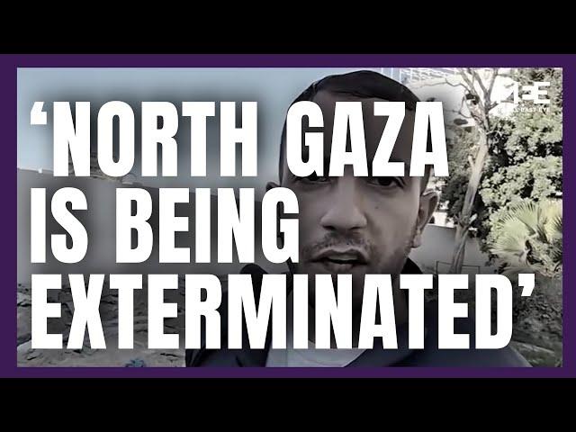 Palestinian journalist describes ‘extermination’ in north Gaza’s Beit Lahia 2