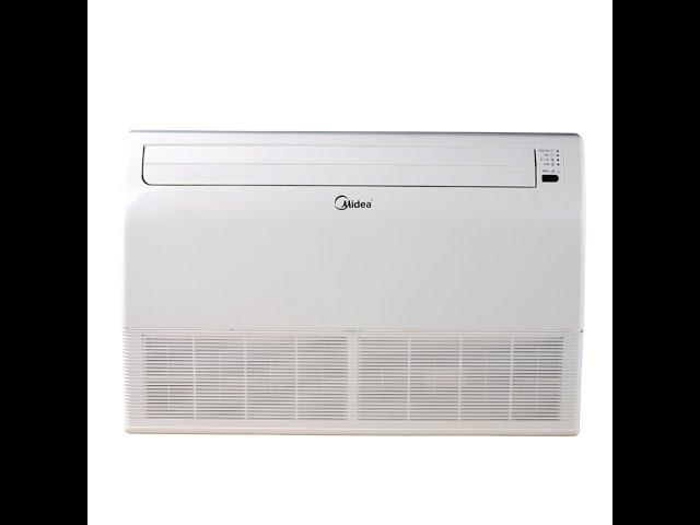 Midea Floor Ceiling Ductless Mini Splits #hvac #minisplit