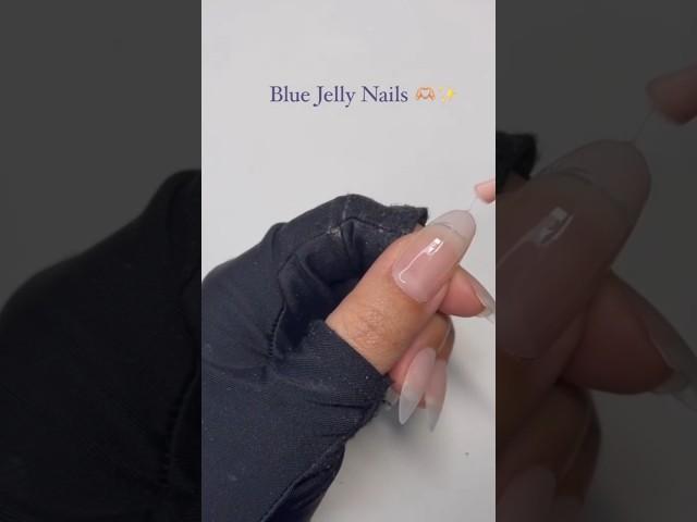 Jelly Nails Tutorial #tutorial #shorts #nails